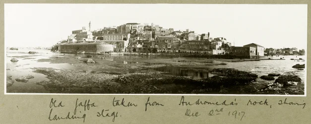 Oud Jaffa gezien vanaf Andromeda